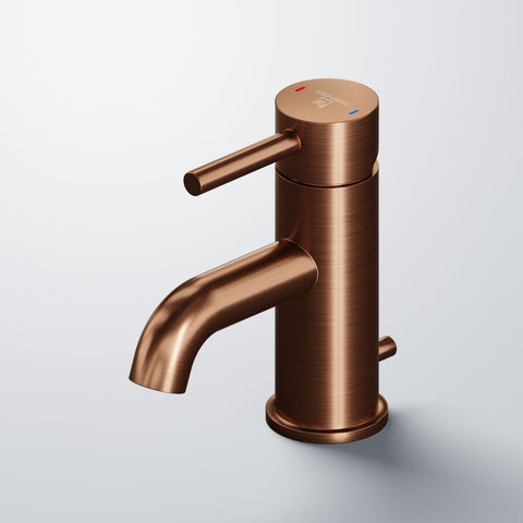 Brushed Copper Mit Ablaufgarnitur