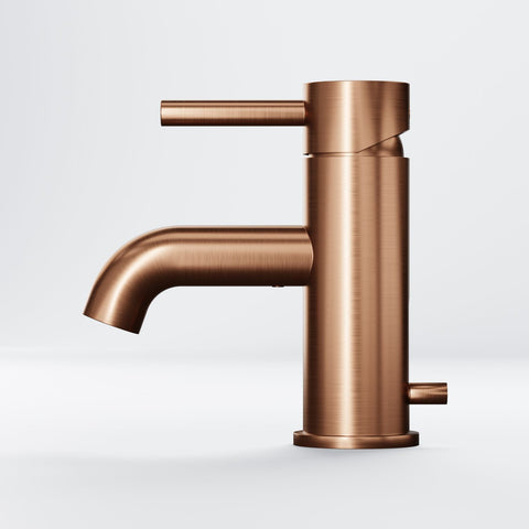 Brushed Copper Mit Ablaufgarnitur