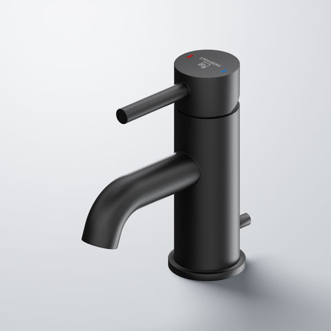 Matt Black Mit Ablaufgarnitur