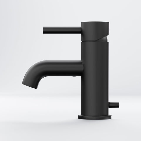 Matt Black Mit Ablaufgarnitur