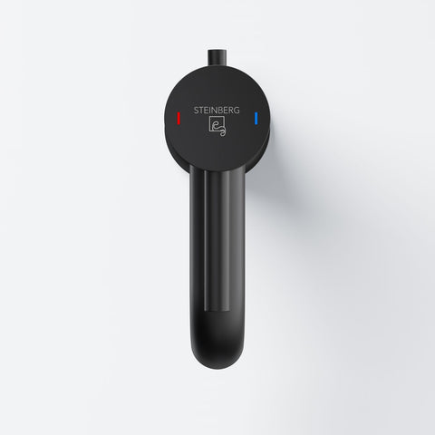 Matt Black Mit Ablaufgarnitur