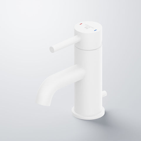 Matt White Mit Ablaufgarnitur