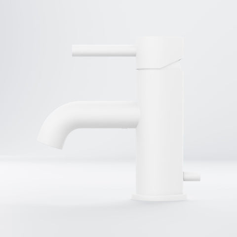 Matt White Mit Ablaufgarnitur