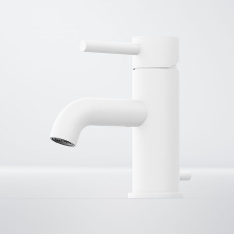 Matt White Mit Ablaufgarnitur