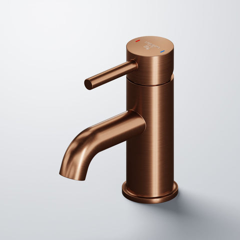 Brushed Copper Ohne Ablaufgarnitur