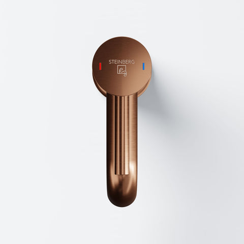 Brushed Copper Ohne Ablaufgarnitur