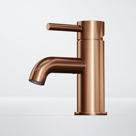 Brushed Copper Ohne Ablaufgarnitur