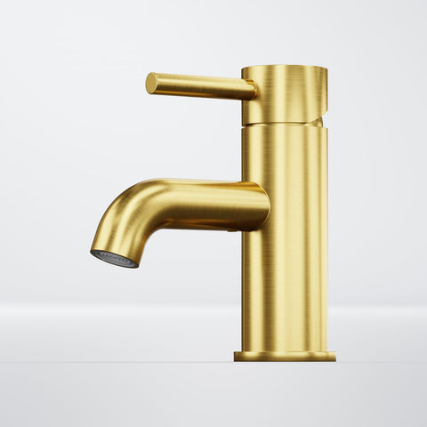 Brushed Gold Ohne Ablaufgarnitur