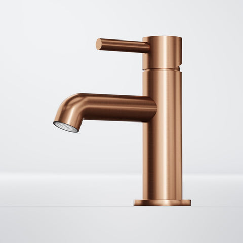 Brushed Copper Ohne Ablaufgarnitur