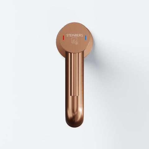 Brushed Copper Ohne Ablaufgarnitur