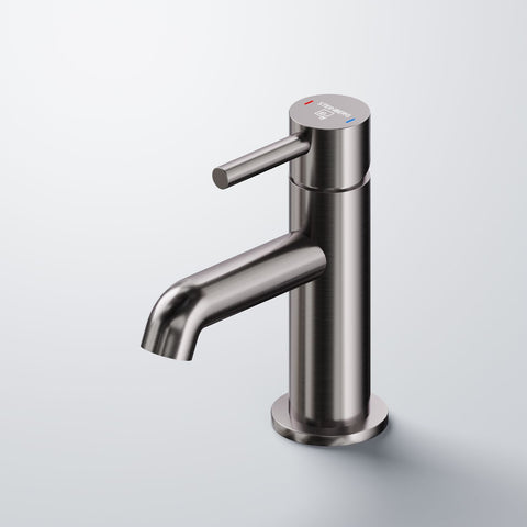 Brushed Gun Metal Ohne Ablaufgarnitur