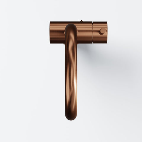 Brushed Copper Mit Ablaufgarnitur
