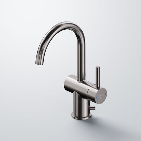 Brushed Gun Metal Mit Ablaufgarnitur