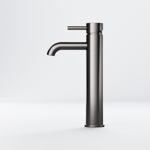 Brushed Gun Metal Ohne Ablaufgarnitur