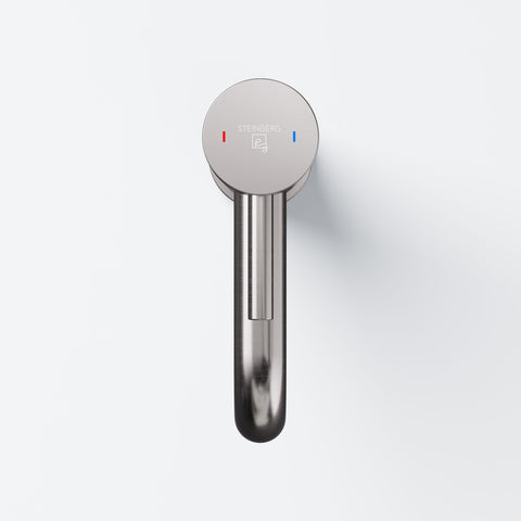 Brushed Gun Metal Ohne Ablaufgarnitur