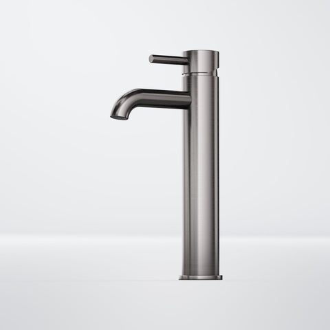 Brushed Gun Metal Ohne Ablaufgarnitur