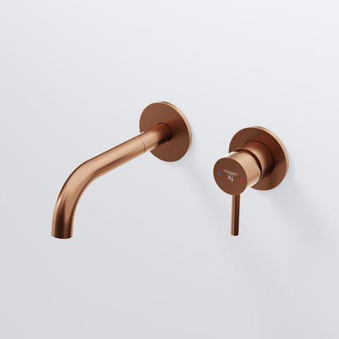 Brushed Copper Ohne Ablaufgarnitur