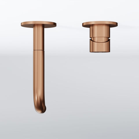 Brushed Copper Ohne Ablaufgarnitur
