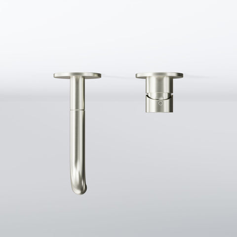 Brushed Nickel Ohne Ablaufgarnitur