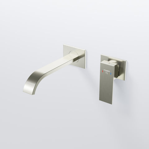 Brushed Nickel Ohne Ablaufgarnitur