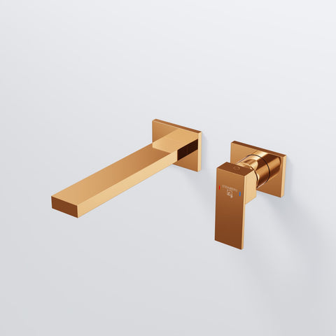 Serie 160 Waschtisch-Wand-Einhebelmischer (Fertigmontageset)