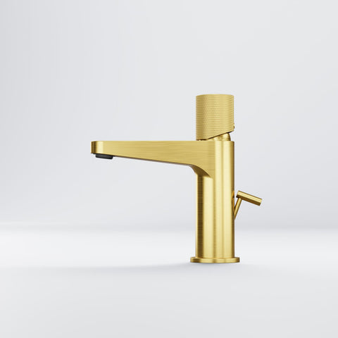 Brushed Gold Mit Ablaufgarnitur