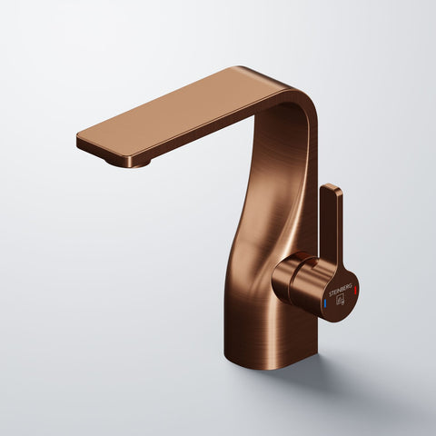 Brushed Copper Mit Ablaufgarnitur