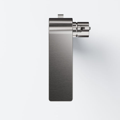 Brushed Gun Metal Mit Ablaufgarnitur