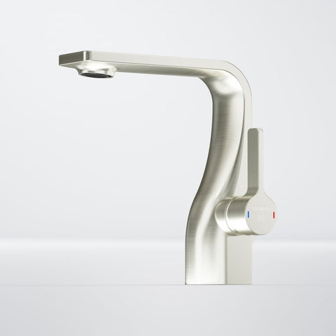 Brushed Nickel Mit Ablaufgarnitur