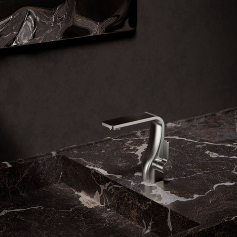 Brushed Nickel Mit Ablaufgarnitur