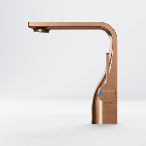 Brushed Copper Ohne Ablaufgarnitur