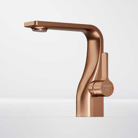 Brushed Copper Ohne Ablaufgarnitur