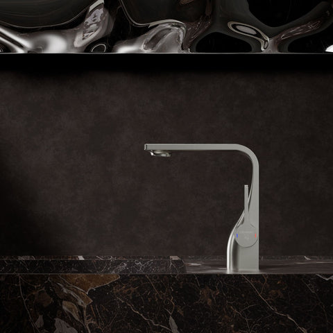 Brushed Nickel Ohne Ablaufgarnitur