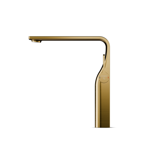 Brushed Gold Ohne Ablaufgarnitur