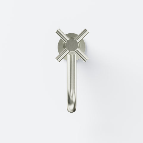 Brushed Nickel Ohne Ablaufgarnitur