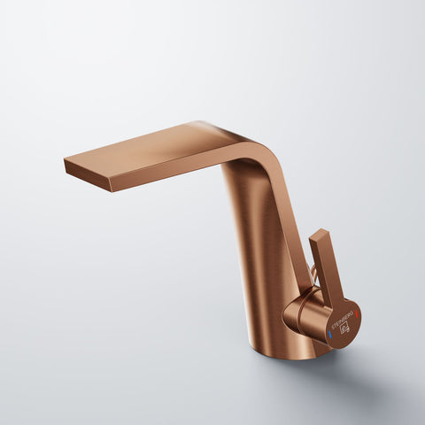 Brushed Copper Mit Ablaufgarnitur