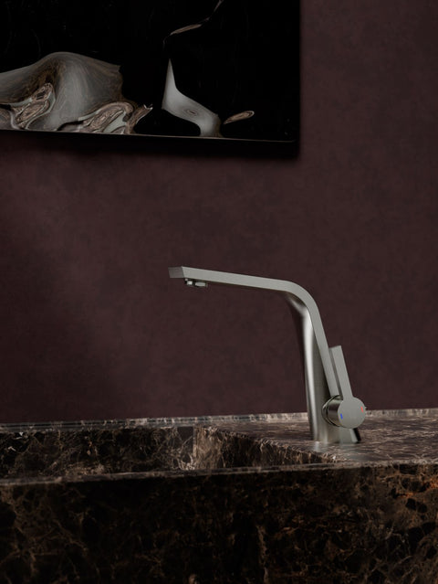 Brushed Nickel Mit Ablaufgarnitur