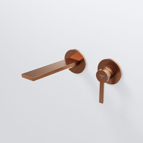 Brushed Copper Ohne Ablaufgarnitur