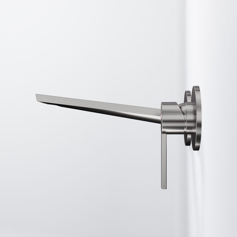 Brushed Gun Metal Ohne Ablaufgarnitur