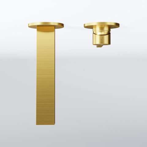 Brushed Gold Ohne Ablaufgarnitur