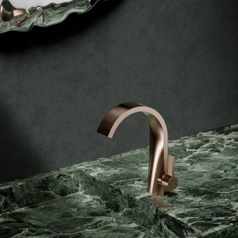 Brushed Copper Mit Ablaufgarnitur