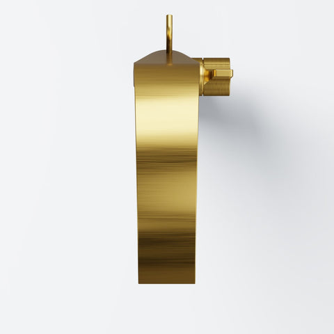 Brushed Gold Mit Ablaufgarnitur
