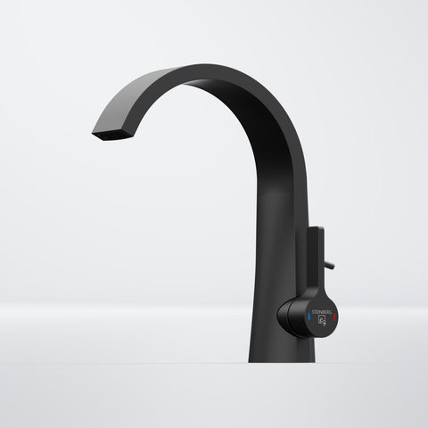 Matt Black Mit Ablaufgarnitur
