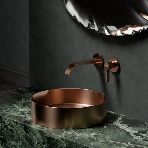 Brushed Copper Ohne Ablaufgarnitur