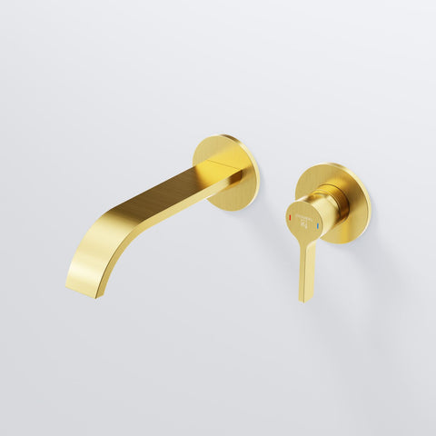 Brushed Gold Ohne Ablaufgarnitur
