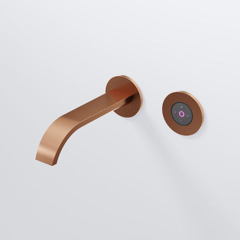 Brushed Copper Ohne Ablaufgarnitur