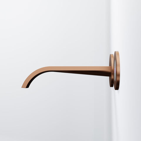 Brushed Copper Ohne Ablaufgarnitur