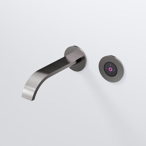 Brushed Gun Metal Ohne Ablaufgarnitur