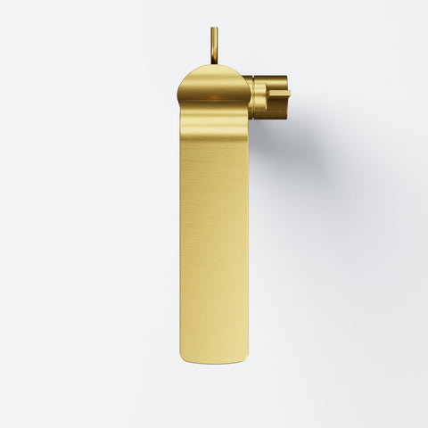 Brushed Gold Mit Ablaufgarnitur