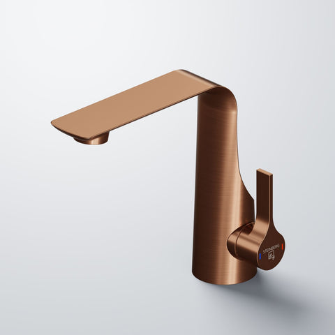Brushed Copper Ohne Ablaufgarnitur
